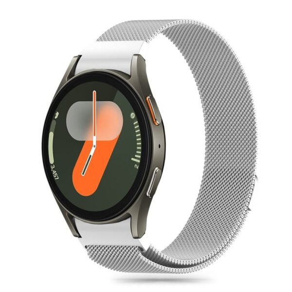Tech-Protect Milaneseband Samsung Galaxy Watch 4 / 5 / 5 Pro / 6 / 7 / FE Zilver