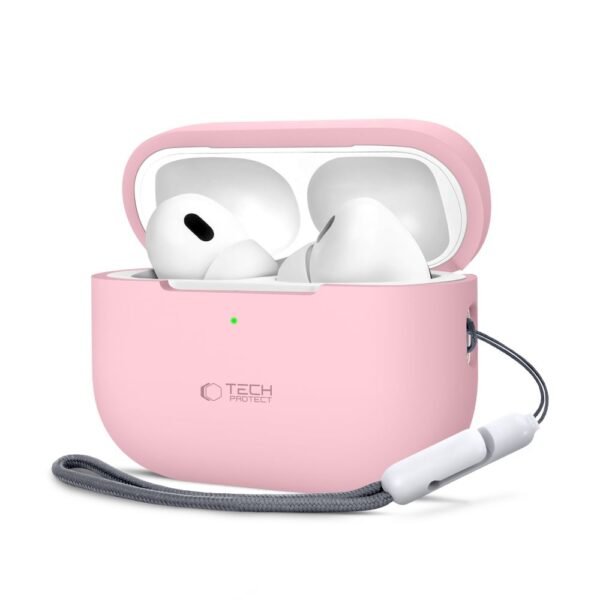 Tech-Protect Siliconen Apple AirPods Pro 1 / 2 Dusty Roze