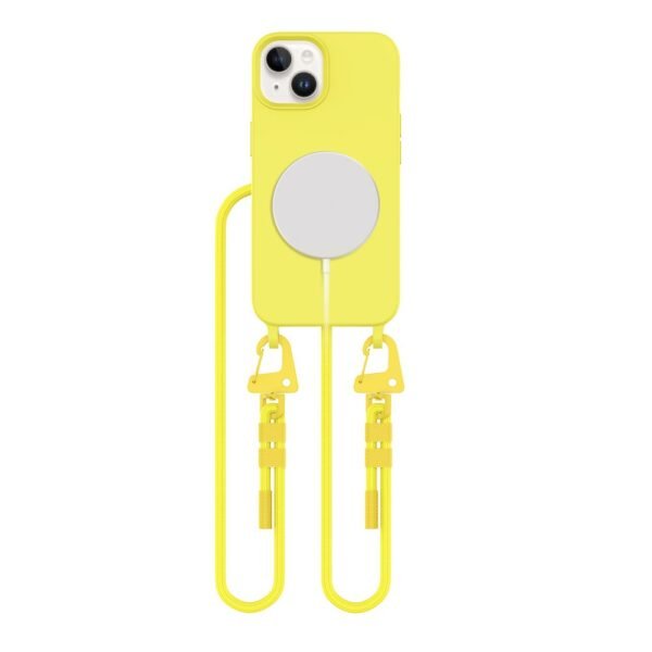 Tech-Protect Magnecklace MagSafe Hoesje iPhone 13 Canary Geel