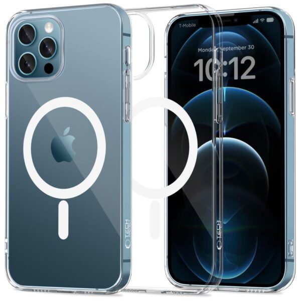 Tech-Protect FlexAir MagSafe Hoesje iPhone 12 / 12 Pro Transparant