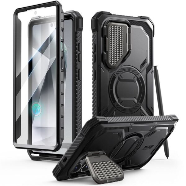 SUPCASE i-Blason Armorbox MagSafe Hoesje Samsung Galaxy S25 Ultra Zwart