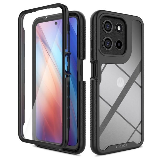 Tech-Protect Defense Motorola Moto G15 / G15 Power / G17 / G17 Power / G05 / E15 Zwart