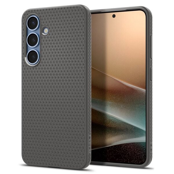 Spigen Liquid Air Galaxy S25 Marble Grijs