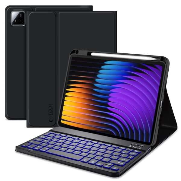 Tech-Protect Sc Pen + Toetsenbord Xiaomi Pad 7 / 7 Pro Zwart