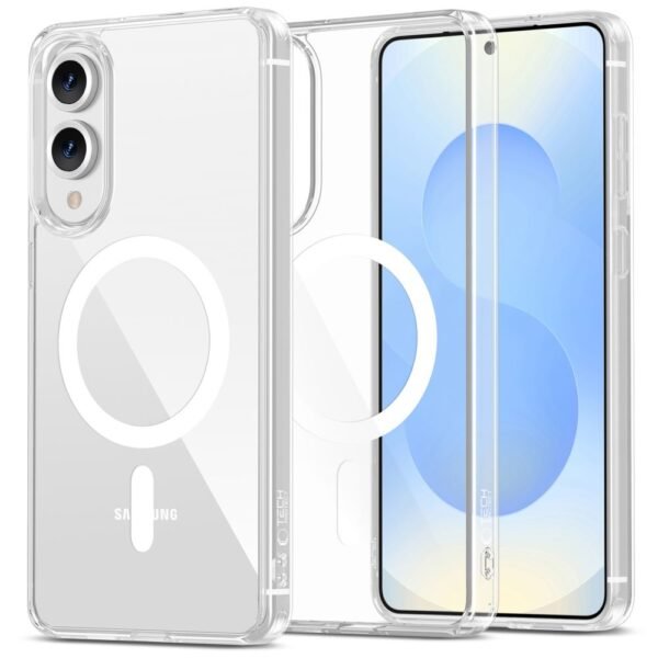 Tech-Protect Flexair Hybrid MagSafe Galaxy S25 Edge Transparante