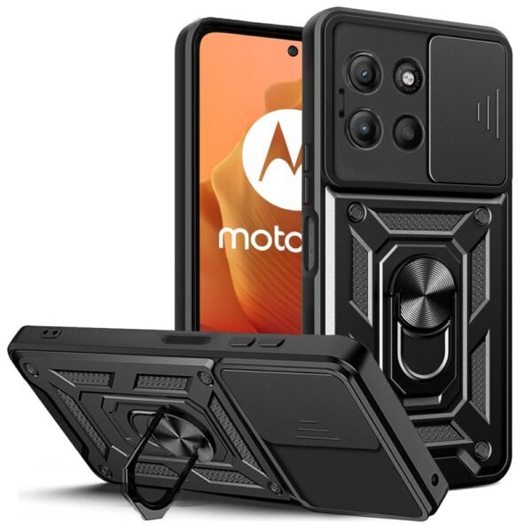 Tech-Protect Camshield Pro Motorola Moto G15 / G15 Power / G17 / G17 Power Zwart
