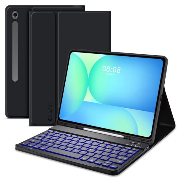 Tech-Protect Sc Pen + Toetsenbord Galaxy Tab S10 FE+ Plus 13.1 X620 / X626B Zwart