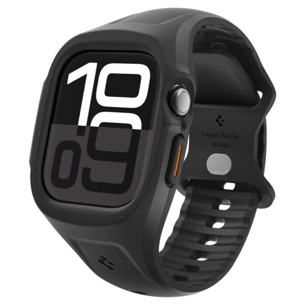 Spigen Liquid Air Pro Apple Watch 10 / 11 (46 Mm) Mat Zwart