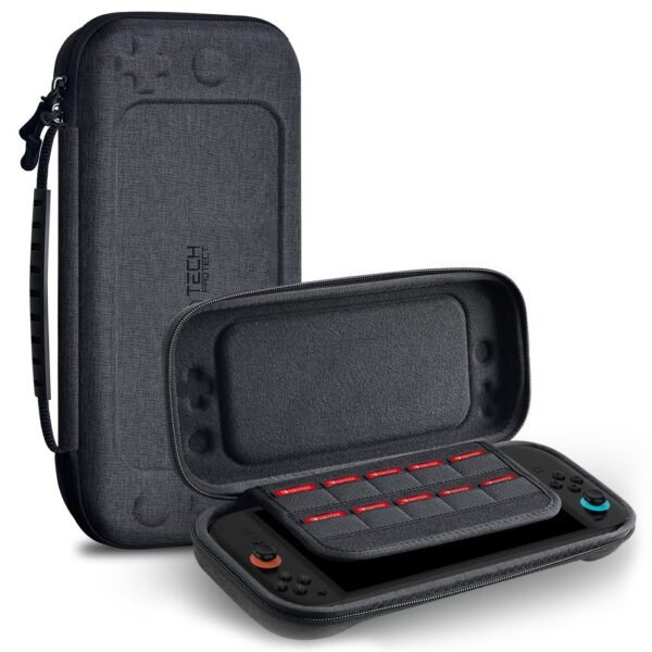 Tech-Protect Hardpouch Nintendo Switch 2 Dark Grijs