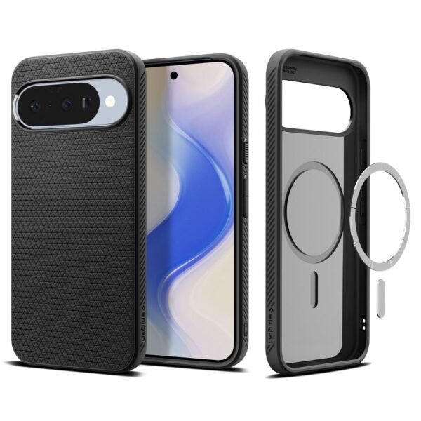 Spigen Liquid Air Mag MagSafe Google Pixel 10 / 10 Pro Mat Zwart