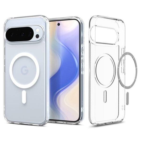 Spigen Ultra Hybrid Mag MagSafe Google Pixel 10 / 10 Pro Transparante/Wit