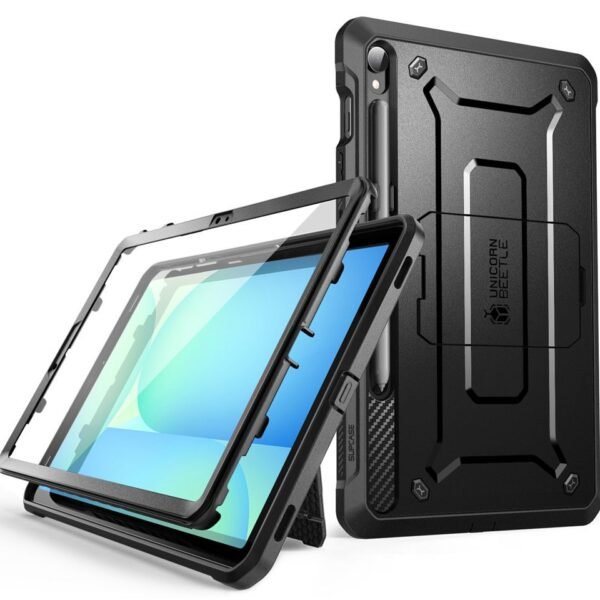 Supcase Unicorn Beetle Pro Galaxy Tab S9 11.0 / S9 FE / S10 FE / S10 Lite 10.9 X710 / X716B / X510 / X516B / X520 / X526 / X400 / X406B Zwart