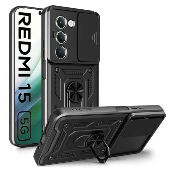 Tech-Protect Camshield Pro Xiaomi Redmi 15 4G / 5G Zwart