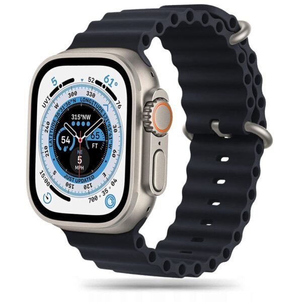 Tech-Protect Iconband Pro Apple Watch 8 / 9 / 10 / 11 / SE / Ultra (44 / 45 / 46 / 49 Mm) Zwart