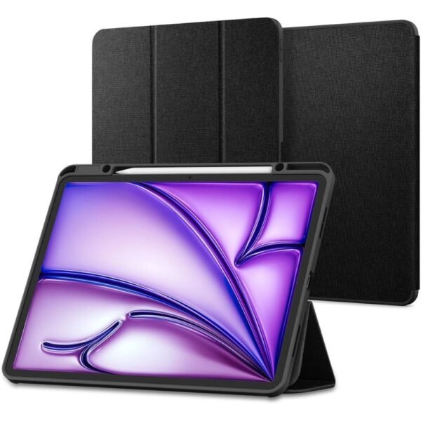 Spigen Urban Fit iPad Air 10.9” 4 / 5 / 2020-2022 / 11” 6 / 7 / 8 / 2024-2026 Zwart