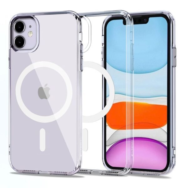 Tech-Protect MagMat MagSafe Hoesje iPhone 11 Transparant