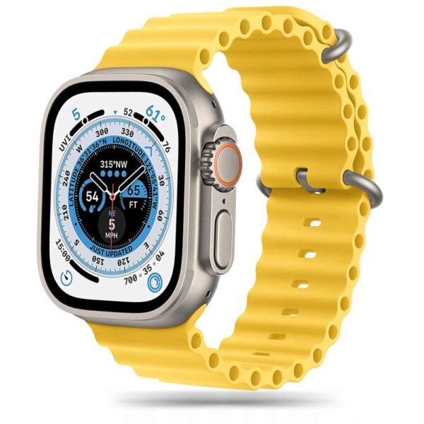 Tech-Protect Iconband Pro Apple Watch 8 / 9 / 10 / 11 / SE / Ultra (44 / 45 / 46 / 49 Mm) Geel