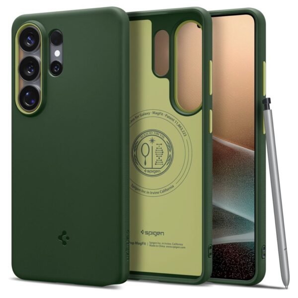 Spigen Nano Pop MagSafe Hoesje Samsung Galaxy S26 Ultra Avo Groen