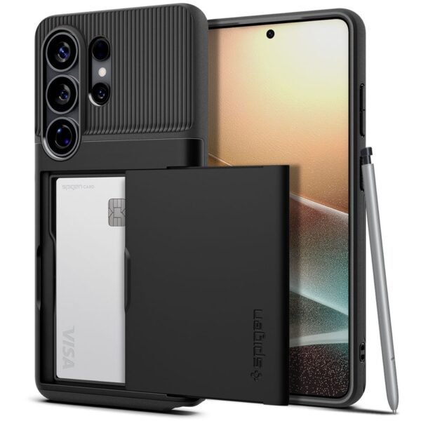 Spigen Slim Armor Cs Hoesje Samsung Galaxy S26 Ultra Zwart