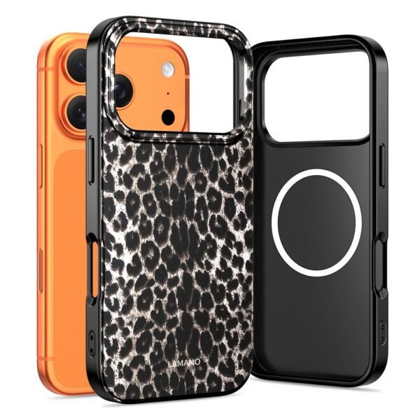 Tech-Protect Lamano MagSafe Hoesje iPhone 17 Pro Max Leopard