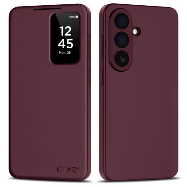 Tech-Protect Smart Wallet Hoesje Samsung Galaxy A57 5G Mulberry