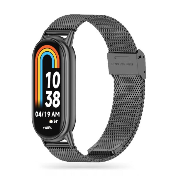 Tech-Protect Milaneseband Xiaomi Smart Band 8 / 9 / 10 / NFC Zwart