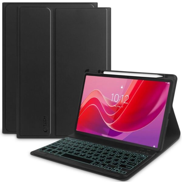 Tech-Protect Sc Pen + Toetsenbord Lenovo Tab M11 / K11E 11.0 Tb-330 Zwart
