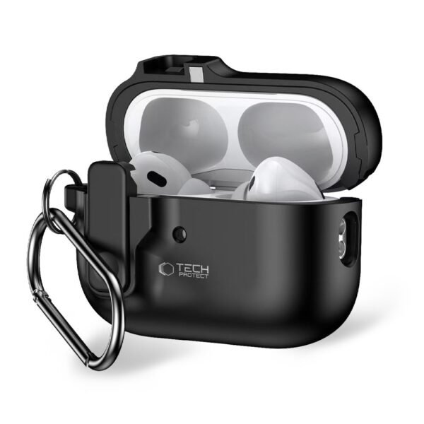 Tech-Protect Slim Hook Apple AirPods Pro 1 / 2 Zwart