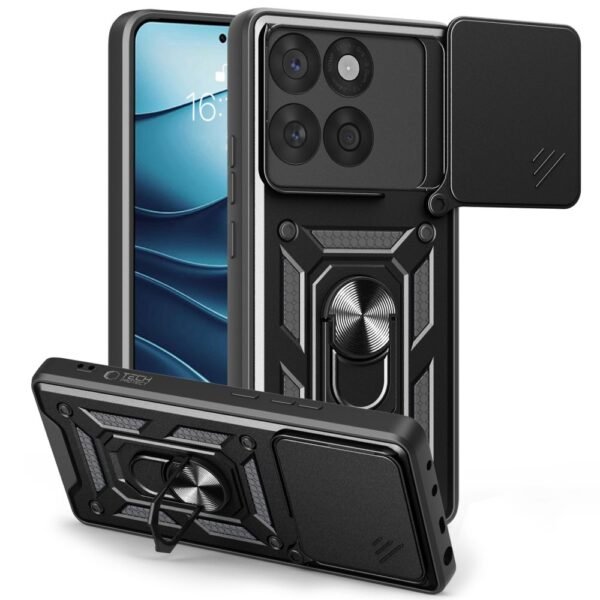 Tech-Protect Camshield Pro Motorola Edge 60 / 60 Fusion Zwart