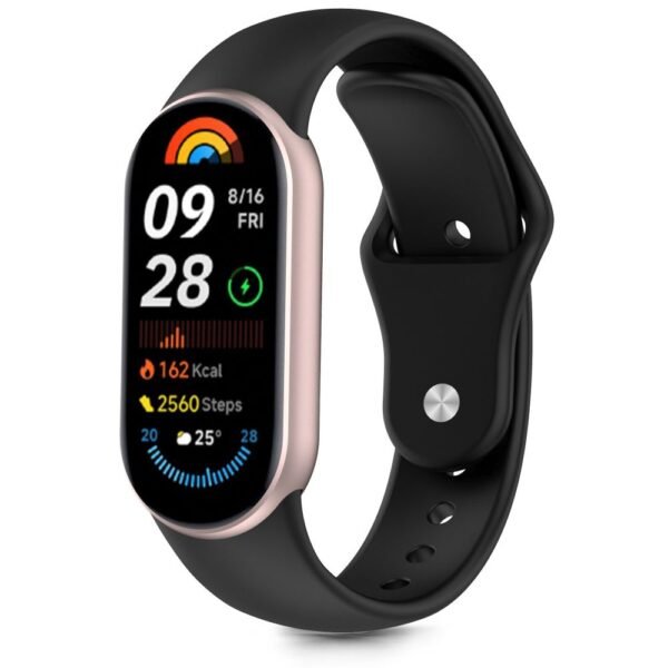 Tech-Protect Iconband Pure Xiaomi Smart Band 8 / 9 / 10 / NFC Zwart