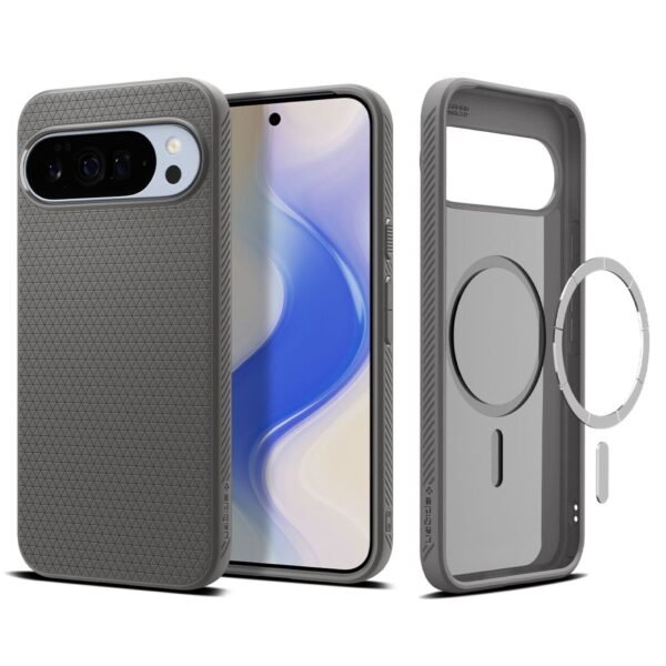 Spigen Liquid Air Mag MagSafe Google Pixel 10 Pro Xl Marble Grijs