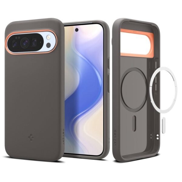 Spigen Nano Pop Mag MagSafe Google Pixel 10 Pro Xl Papaya Grijs