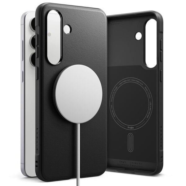Ringke Onyx MagSafe Hoesje Samsung Galaxy S25 FE Zwart