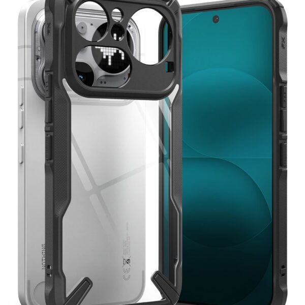 Ringke Fusion X Nothing Telefoon 4A Pro Zwart
