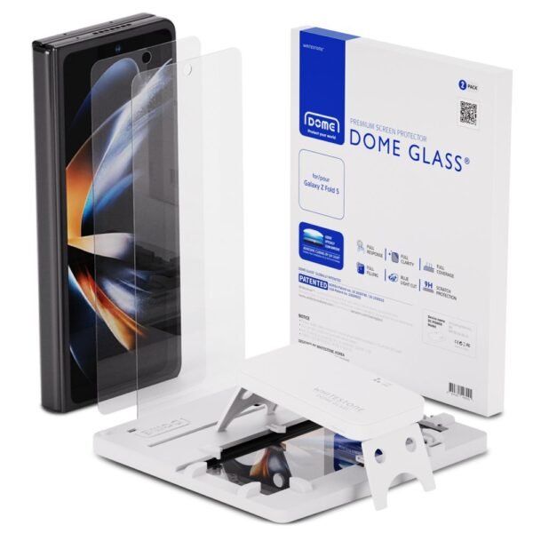 Gehard Glas Whitestone Dome Glas 2-Pack Galaxy Z Fold 5 Transparant