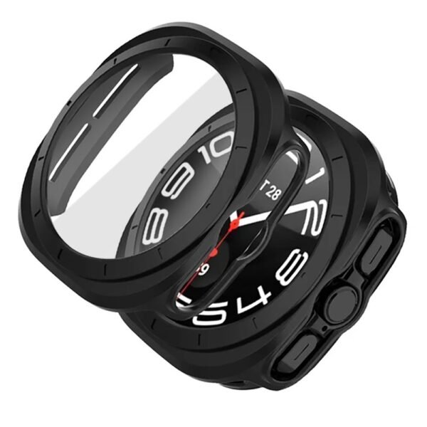 Tech-Protect Defense Samsung Galaxy Watch Ultra 2024 / 2025 (47 Mm) Zwart