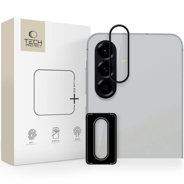 Osłona Aparatu Tech-Protect Camring Fit+ Galaxy A36 / A56 5G Zwart