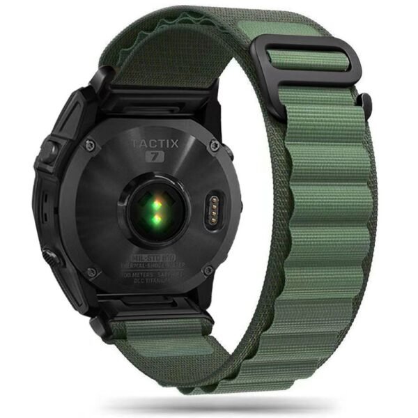 Tech-Protect Nylon Pro Garmin Fenix 5 / 6 / 6 Pro / 7 / 8 / 8 Pro (47 Mm) / E Military Groen