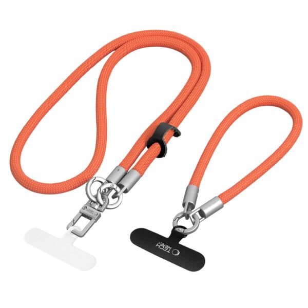 Tech-Protect C10S Koord Crossbody & Wrist Oranje/Titanium