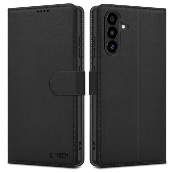 Tech-Protect Wallet Hoesje Samsung Galaxy A26 5G Zwart