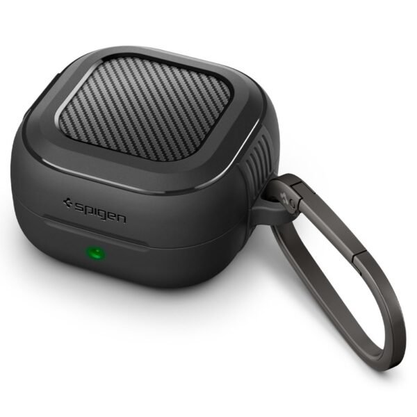 Spigen Rugged Armor Samsung Galaxy Buds 4 / 4 Pro Mat Zwart
