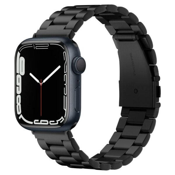 Spigen Modern Fit Band Apple Watch 8 / 9 / 10 / 11 / SE / Ultra (44 / 45 / 46 / 49 Mm) Zwart
