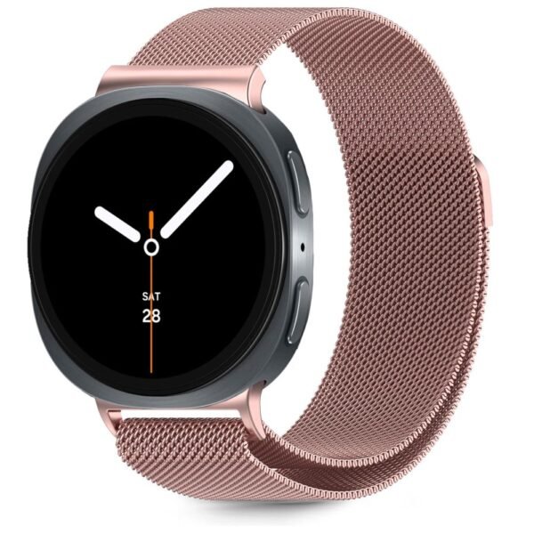 Tech-Protect Milaneseband Samsung Galaxy Watch 8 / Classic (40 / 44 / 46 Mm) Rose Goud