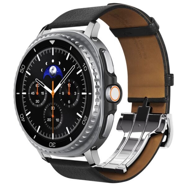 Spigen Enzo Samsung Galaxy Watch 8 / Classic (40 / 44 / 46 Mm) Zwart
