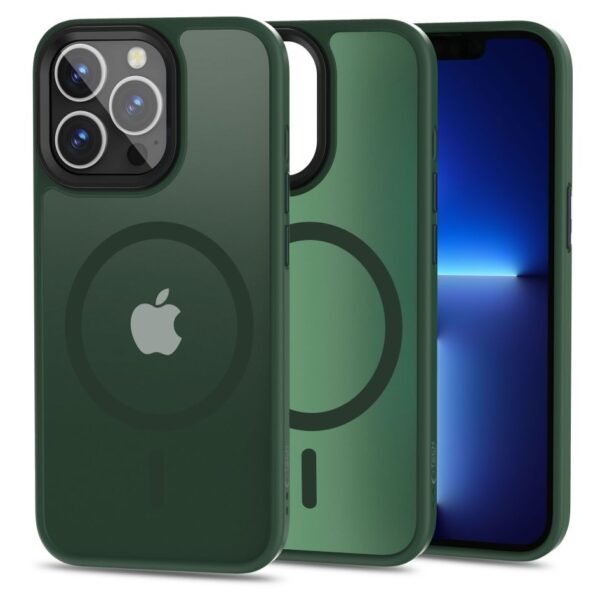 Tech-Protect MagMat MagSafe Hoesje iPhone 13 Pro Groen