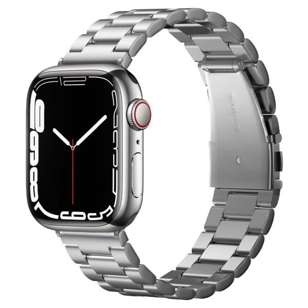 Spigen Modern Fit Band Apple Watch 8 / 9 / 10 / 11 / SE / Ultra (44 / 45 / 46 / 49 Mm) Zilver
