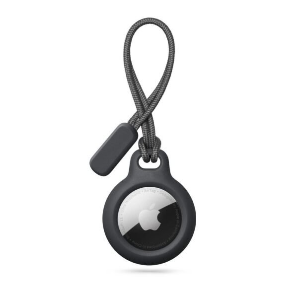Tech-Protect Rough Chain Apple Airtag 1 / 2 Zwart
