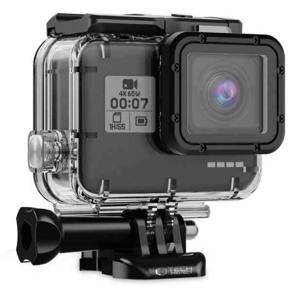 Tech-Protect GA200 Waterproof Hoes Gopro Hero 5 / 6 / 7 Transparant