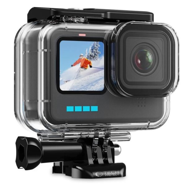 Tech-Protect GA200 Waterproof Hoes Gopro Hero 9 / 10 / 11 / 12 / 13 Transparant