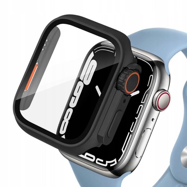 Tech-Protect DEFENSE360 Apple Watch 10 / 11 (46 Mm) Zwart/Oranje
